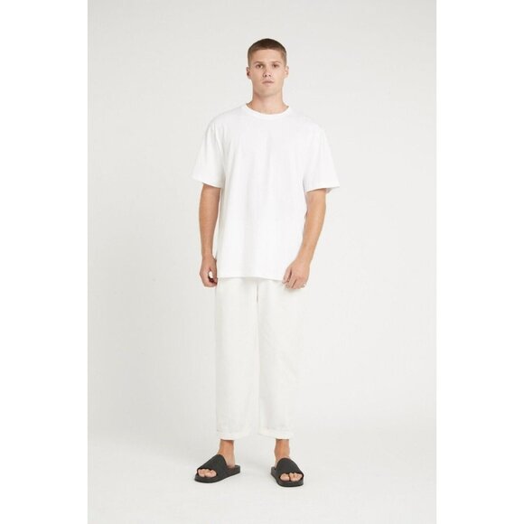SIR the label Other - Sir The Label Men's White Ivory Mikkah Pant Pleated Fit Pants, Size 32, NWT!